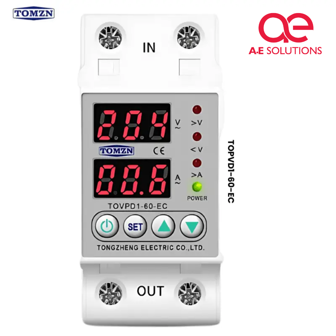 Adjustable over under voltage protector – TOVPD1-60-EC