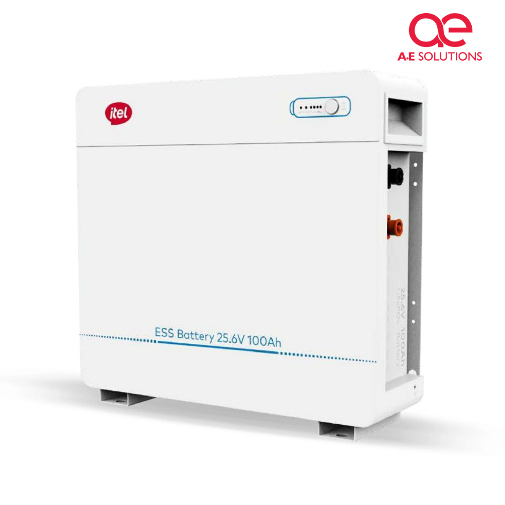 Itel 25.6v 100ah 2.56Kwh Wall Mounted Lithium Battery
