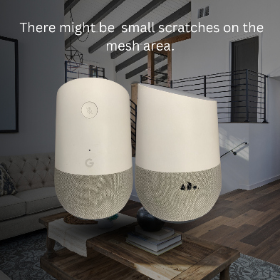 Google Home Smart Speaker – Like New Smart Google Alexa Assistant | Light Grey & White