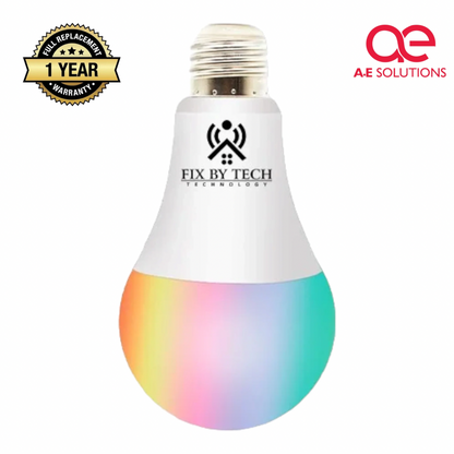 FBT-M-WB Smart 9W RGB Dimmable Bulb Wi-Fi Smart LED Bulb