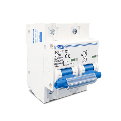 Tomzn 2P DC MCB Circuit Breaker 125A