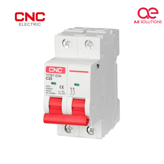 CNC YCB7-63N 2P AC MCB Circut Breaker
