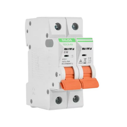 GA&DA GDC5-63 2P AC MCB Circuit Breaker – Durable 400V AC Circuit Breaker For Reliable Electrical Protection