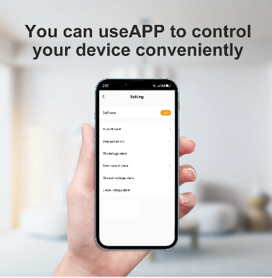 Smart Unit Lock Breaker – Smart 63A MCB Breaker with Live Monitoring & Expense Control