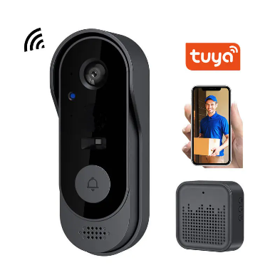 WIFI Smart Video Doorbell with Visual Recording 1080P HD Camera Waterproof M9