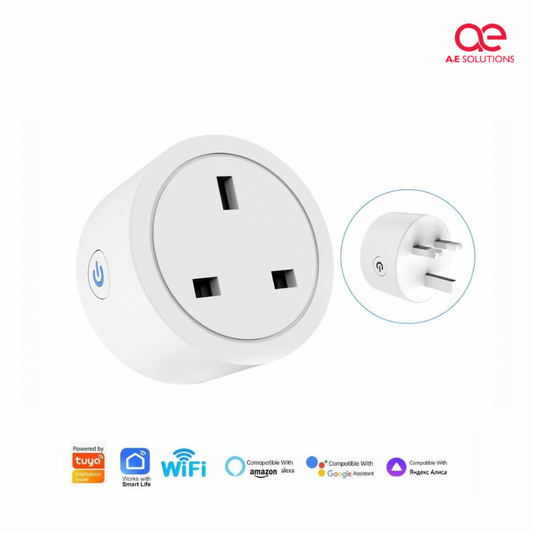 16A Smart UK Plug | Wireless Socket with Energy Tracking & App-Based Control
