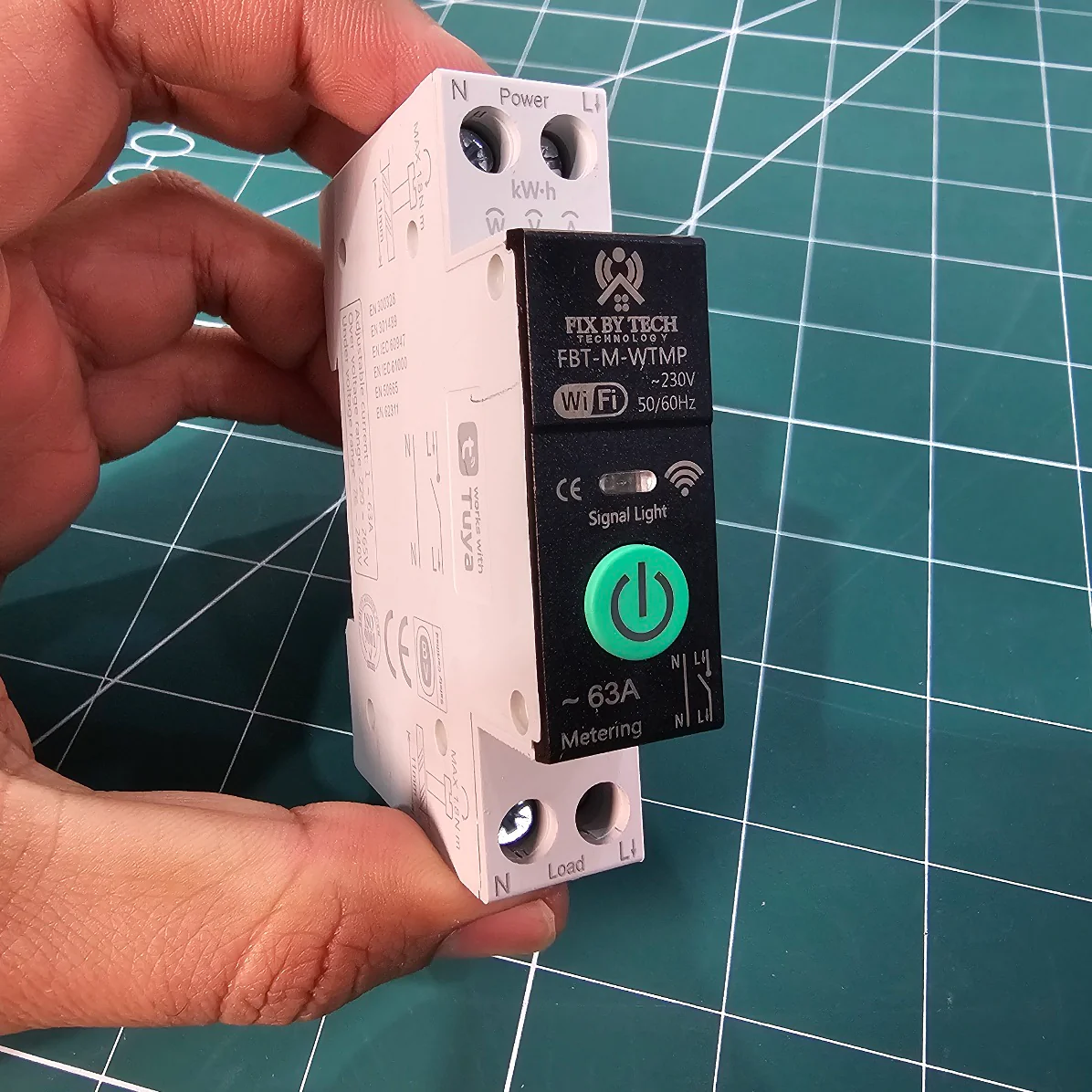 FBT-M-WTMP Overcurrent And Undervoltage Protection Electric Energy Measurement 1-63A Wireless Remote Control Switch