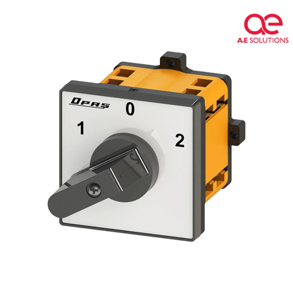 OPAS 2 Line Rotary Change Over Phase Selector Switch