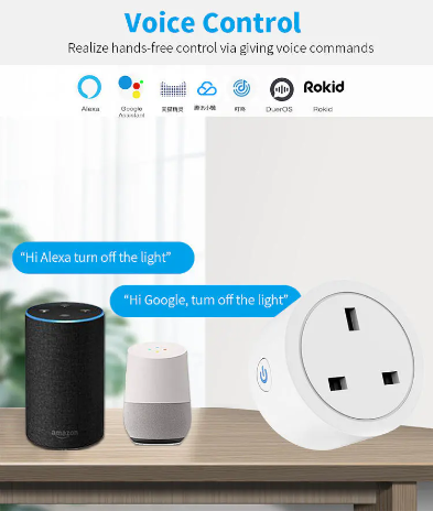16A Smart UK Plug | Wireless Socket with Energy Tracking & App-Based Control