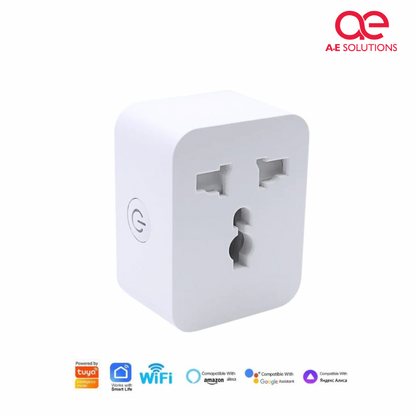 Universal 15A Smart Plug – WiFi Socket with Voice Control Alexa & Google Home – US Plug