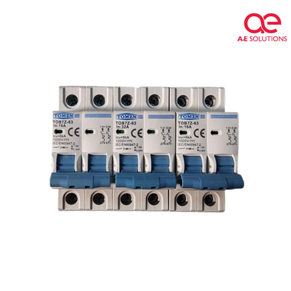 Tomzn 2P DC 1000V Solar Mini Circuit Breaker