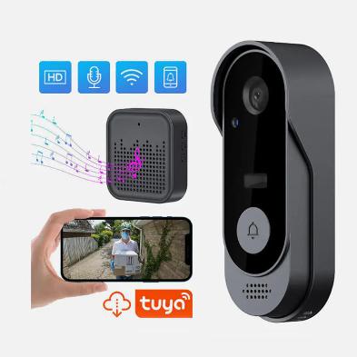 WIFI Smart Video Doorbell with Visual Recording 1080P HD Camera Waterproof M9