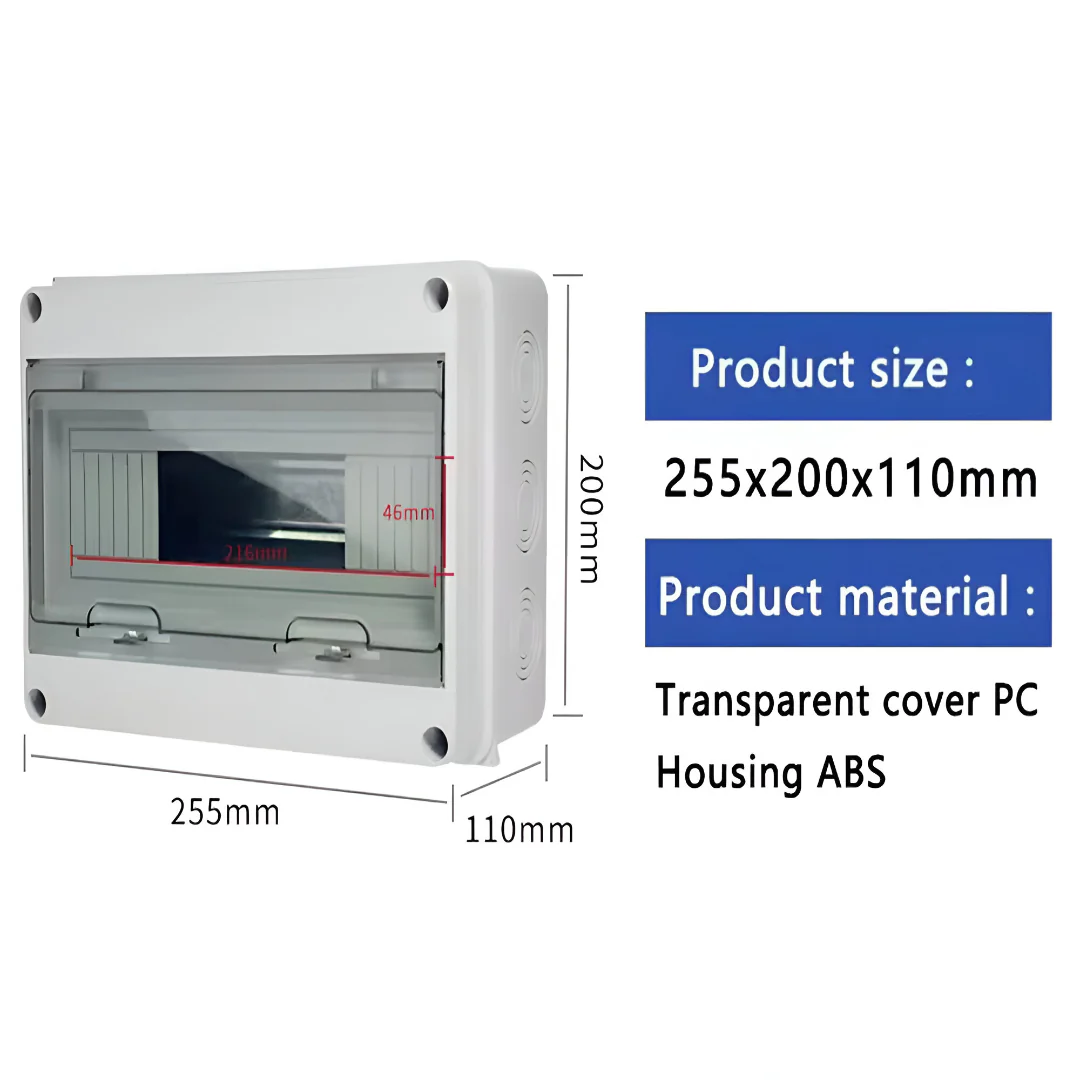 IP65 Power Distribution Box – Waterproof Electrical Enclosure