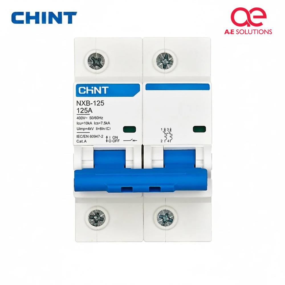 CHINT NXB-125 125A MCB Circuit Breaker – High Breaking Capacity
