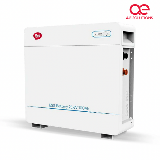 Itel 25.6v 100ah 2.56Kwh Wall Mounted Lithium Battery