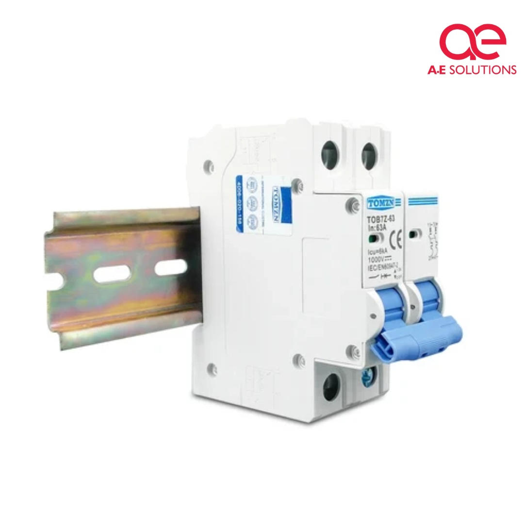 Tomzn 2P DC 1000V Solar Mini Circuit Breaker