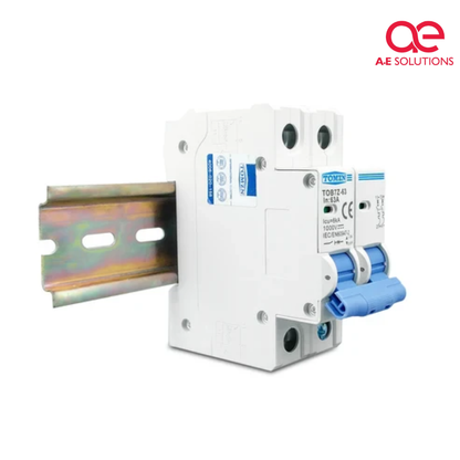 Tomzn 2P DC 1000V Solar Mini Circuit Breaker