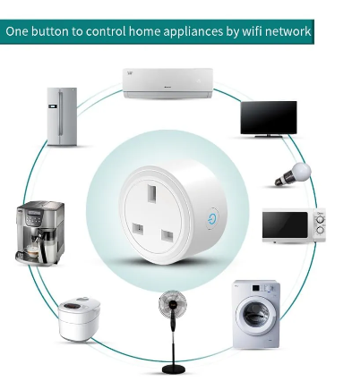 16A Smart UK Plug | Wireless Socket with Energy Tracking & App-Based Control
