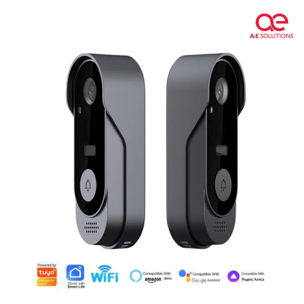 WIFI Smart Video Doorbell with Visual Recording 1080P HD Camera Waterproof M9