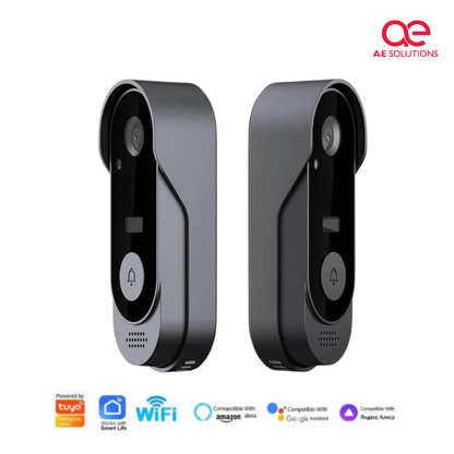 WIFI Smart Video Doorbell with Visual Recording 1080P HD Camera Waterproof M9