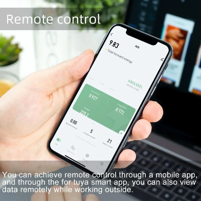 100A Wifi Three-Phase Smart Circuit Breaker Bi-Directional with Built-In Energy Monitoring