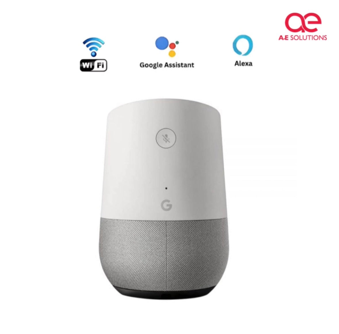 Google Home Smart Speaker – Like New Smart Google Alexa Assistant | Light Grey & White