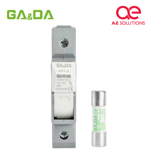 GA&DA GDPV-32 1000V DC 32A Solar PV Fuse – Reliable Overcurrent Protection For Solar Systems