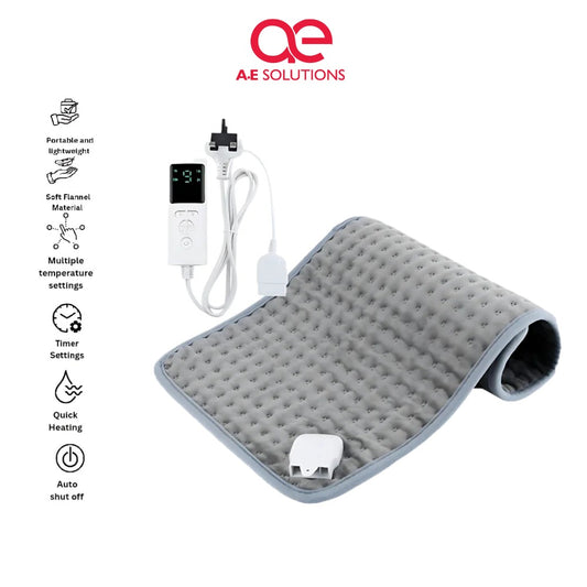 Premium Electric Heating Pad – Ideal for Back, Neck, and Shoulder Pain Relief